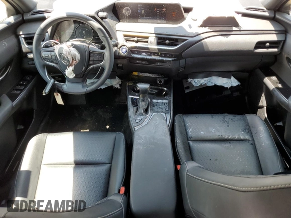 2021 Lexus UX 250h with VIN JTHX9JBH7M2042753, listed as a Copart auction lot 59631445 with 43,359 mi miles and Salvage title. Bid and sale history available at DreamBid. Image 8.