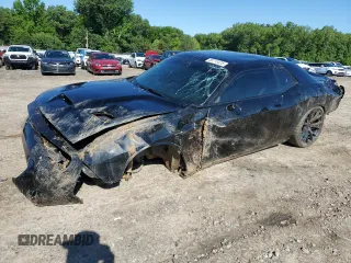 2021 Dodge Challenger R/T Scat Pack z VIN 2C3CDZFJ7MH502872, wystawiony jako Copart lot #56115325 z przebiegiem 73 652 mil mil oraz Szkoda całkowita • Salvage title. Historia ofert i sprzedaży dostępna na DreamBid. Obrazek 1.