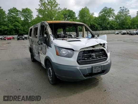 2018 Ford Transit Passenger XL с VIN 1FMZK1ZM1JKA35595, выставлен на аукционе Copart как лот 59886145 с пробегом Не указан миль и Списание • Salvage title. История ставок и продаж доступна на DreamBid. Изображение 14.