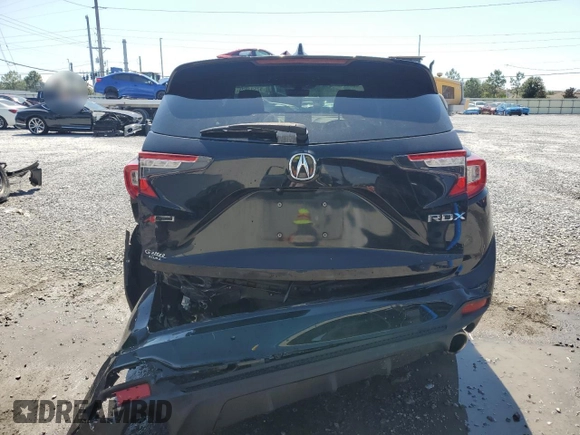 2020 Acura RDX w/A-Spec Pkg with VIN 5J8TC1H68LL016552, listed as a Copart auction lot 57531975 with 106,826 mi miles and Non repairable. Bid and sale history available at DreamBid. Image 6.