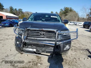 2018 Toyota Sequoia SR5 with VIN 5TDBY5G14JS162726, listed as a Copart auction lot 88815355 with 99,288 mi miles and Salvage Title. Bid and sale history available at carsss.com. Image 5.