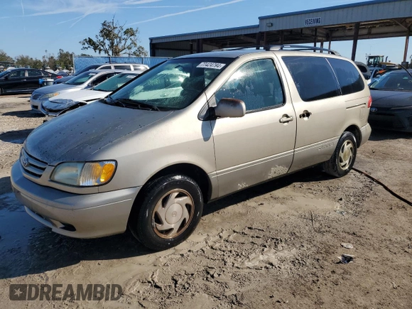 2002 Toyota Sienna LE with VIN 4T3ZF13C72U506585, listed as a Copart auction lot 77424794 with 253,337 mi miles and Clean Title. Bid and sale history available at carsss.com. Image 1.