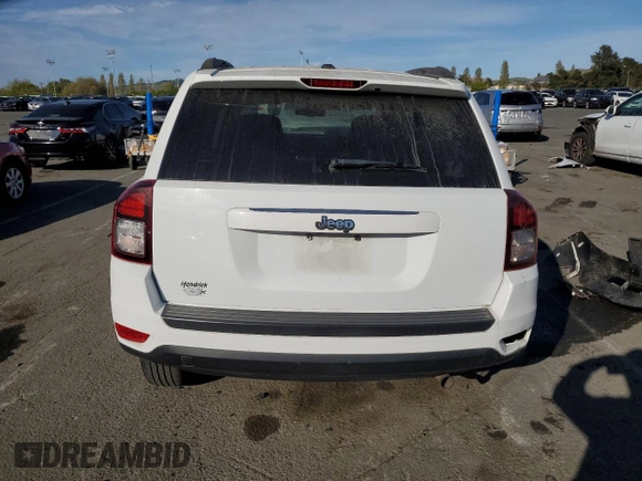 2017 Jeep Compass Sport z VIN 1C4NJCBA3HD147413, wystawiony jako Copart lot #52824965 z przebiegiem 100 072 mil mil oraz Szkoda całkowita • Salvage title. Historia ofert i sprzedaży dostępna na DreamBid. Obrazek 6.