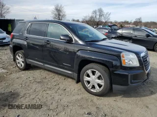2017 GMC Terrain SLE with VIN 2GKFLSEK5H6264877, listed as a Copart auction lot 49780195 with 85,280 mi miles and Salvage Title. Bid and sale history available at carsss.com. Image 4.