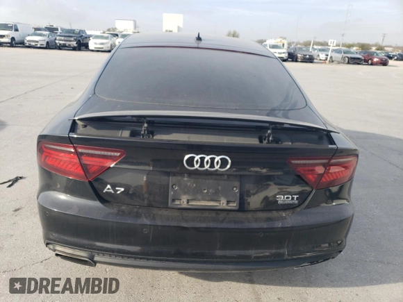 2017 Audi A7 Prestige with VIN WAU22AFC4HN105999, listed as a Copart auction lot 44943304 with 0 mi miles. Bid and sale history available at carsss.com. Image 6.