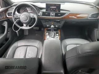 2016 Audi A6 Premium Plus with VIN WAUGFAFC7GN153926, listed as a Copart auction lot 60462505 with 117,697 mi miles and Salvage title. Bid and sale history available at DreamBid. Image 8.