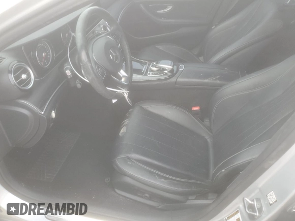 2017 Mercedes-Benz E 300 Luxury with VIN WDDZF4KB5HA043417, listed as a Copart auction lot 89314845 with Not provided miles and Salvage title. Bid and sale history available at DreamBid. Image 7.