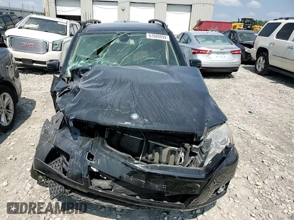 2011 Mercedes-Benz GLK 350 with VIN WDCGG8HB0BF605533, listed as a Copart auction lot 67800894 with 116,517 mi miles and Salvage Title. Bid and sale history available at DreamBid. Image 12.