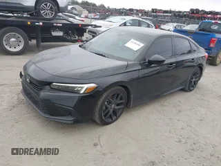 2024 Honda Civic Sport with VIN 2HGFE2F51RH594148, listed as a IAAI auction lot 41304184 with 11,307 mi miles and . Bid and sale history available at DreamBid. Image 2.
