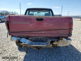 1995 Dodge Ram 1500 with VIN 1B7HC16Z4SS234817, listed as a Copart auction lot 53002615 with 235,643 mi miles and Salvage Title. Bid and sale history available at carsss.com. Image 6.