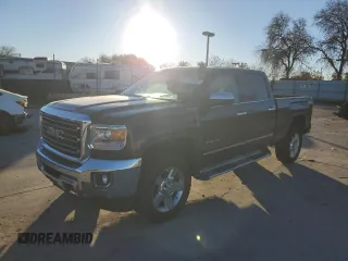 2016 GMC Sierra 2500HD SLT z VIN 1GT12TE83GF180807, wystawiony jako Copart lot #41679605 z przebiegiem 107 223 mil mil oraz Szkoda całkowita • Salvage title. Historia ofert i sprzedaży dostępna na DreamBid. Obrazek 1.