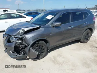 2015 Nissan Rogue S with VIN KNMAT2MVXFP527878, listed as a IAAI auction lot 41864389 with 87,305 mi miles and . Bid and sale history available at DreamBid. Image 22.