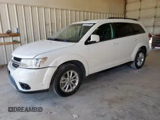 2015 Dodge Journey SXT z VIN 3C4PDCBG6FT627649, wystawiony jako Copart lot #61923825 z przebiegiem 117 394 mil mil oraz Szkoda całkowita • Salvage title. Historia ofert i sprzedaży dostępna na DreamBid. Obrazek 1.