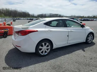 2013 Hyundai Elantra Limited with VIN 5NPDH4AE0DH307382, listed as a Copart auction lot 54208875 with 162,504 mi miles and Clean Title. Bid and sale history available at carsss.com. Image 3.