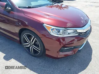 2016 Honda Accord Sport with VIN 1HGCR2F56GA104998, listed as a IAAI auction lot 41930519 with 85,956 mi miles and . Bid and sale history available at DreamBid. Image 1.