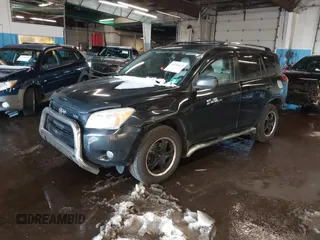 2007 Toyota RAV4 with VIN JTMBK33V876026882, listed as a IAAI auction lot 41541825 with 298,162 mi miles. Bid and sale history available at carsss.com. Image 2.