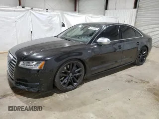 2017 Audi S8 z VIN WUAJ5AFD4HN901296, wystawiony jako Copart lot #44347595 z przebiegiem 80 045 mil mil oraz Tytuł czysty. Historia ofert i sprzedaży dostępna na DreamBid. Obrazek 1.