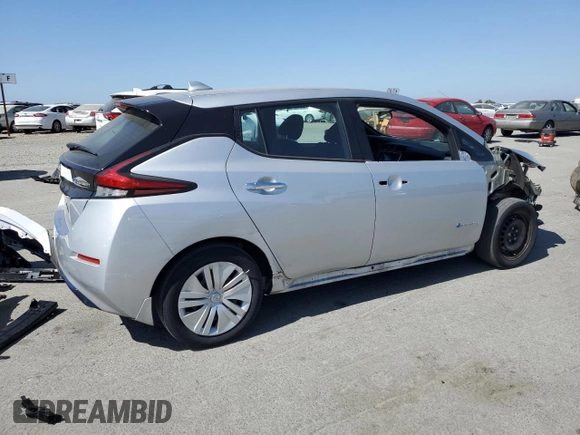 2019 Nissan LEAF SV z VIN 1N4AZ1CP1KC305958, wystawiony jako Copart lot #60573005 z przebiegiem 18 243 mil mil oraz Szkoda całkowita • Salvage title. Historia ofert i sprzedaży dostępna na DreamBid. Obrazek 3.