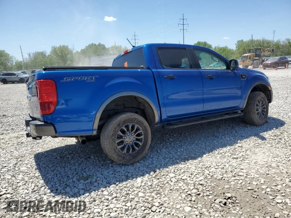 2020 Ford Ranger XL with VIN 1FTER4FH0LLA88079, listed as a Copart auction lot 56171455 with Not provided miles and Salvage title. Bid and sale history available at DreamBid. Image 3.