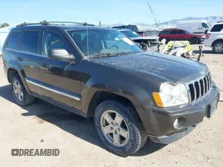 2005 Jeep Grand Cherokee Limited with VIN 1J4HR58205C532800, listed as a IAAI auction lot 41985377 with 91,395 mi miles. Bid and sale history available at carsss.com. Image 1.