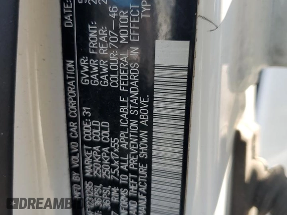 2015 Volvo XC70 T5 Drive-E Premier with VIN YV440MBK4F1231295, listed as a Copart auction lot 79993214 with 129,593 mi miles and Salvage Title. Bid and sale history available at DreamBid. Image 14.