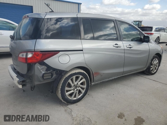 2013 Mazda 5 Sport with VIN JM1CW2BLXD0147334, listed as a Copart auction lot 47630605 with 149,625 mi miles and Salvage title. Bid and sale history available at DreamBid. Image 3.