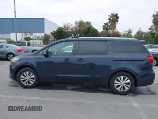 2017 Kia Sedona LX with VIN KNDMB5C14H6250704, listed as a IAAI auction lot 42074227 with 229,369 mi miles. Bid and sale history available at carsss.com. Image 14.