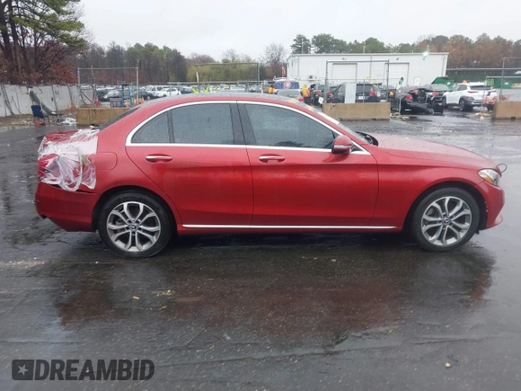 2017 Mercedes-Benz C 300 with VIN 55SWF4KB9HU212762, listed as a IAAI auction lot 41111475 with 88,849 mi miles and . Bid and sale history available at DreamBid. Image 13.