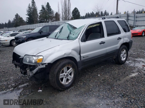 2006 Ford Escape Hybrid with VIN 1FMCU95H36KC95950, listed as a Copart auction lot 83957834 with 139,141 mi miles and Salvage title. Bid and sale history available at DreamBid. Image 1.