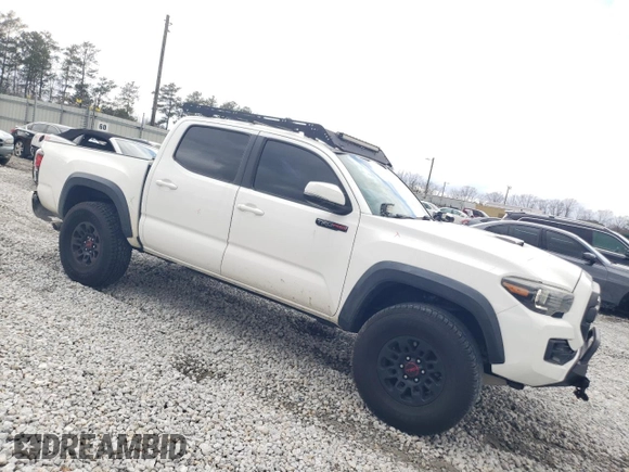 2017 Toyota Tacoma SR5 with VIN 5TFCZ5AN7HX064842, listed as a Copart auction lot 47603925 with 124,147 mi miles and Salvage Title. Bid and sale history available at DreamBid. Image 4.