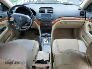2007 Acura TSX with VIN JH4CL96867C015499, listed as a Copart auction lot 45552355 with 201,481 mi miles and Salvage title. Bid and sale history available at DreamBid. Image 8.
