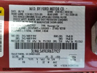 2018 Lincoln MKZ Premiere with VIN 3LN6L5A9XJR627927, listed as a Copart auction lot 51119605 with 77,496 mi miles and Salvage Title. Bid and sale history available at carsss.com. Image 13.