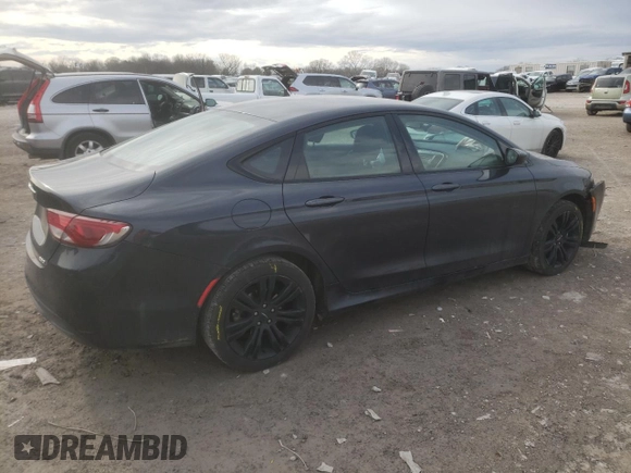 2017 Chrysler 200 Touring with VIN 1C3CCCFB2HN503613, listed as a Copart auction lot 43234015 with 139,539 mi miles and Salvage Title. Bid and sale history available at carsss.com. Image 3.