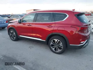 2019 Hyundai Santa Fe Ultimate with VIN 5NMS5CAA4KH105145, listed as a IAAI auction lot 41156214 with 54,796 mi miles and . Bid and sale history available at DreamBid. Image 3.