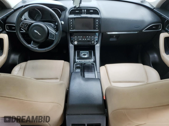 2018 Jaguar F-Pace 25t Premium with VIN SADCJ2FX2JA259633, listed as a Copart auction lot 50873505 with 117,812 mi miles and Salvage title. Bid and sale history available at DreamBid. Image 8.