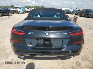 2022 BMW Z4 sDrive30i with VIN WBAHF3C05NWX43513, listed as a Copart auction lot 53292655 with 9,657 mi miles and Salvage Title. Bid and sale history available at carsss.com. Image 6.