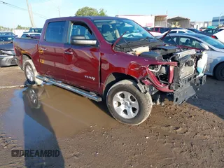 2020 Ram 1500 Big Horn with VIN 1C6RRFFG9LN231255, listed as a IAAI auction lot 42412741 with 60,582 mi miles and . Bid and sale history available at DreamBid. Image 1.