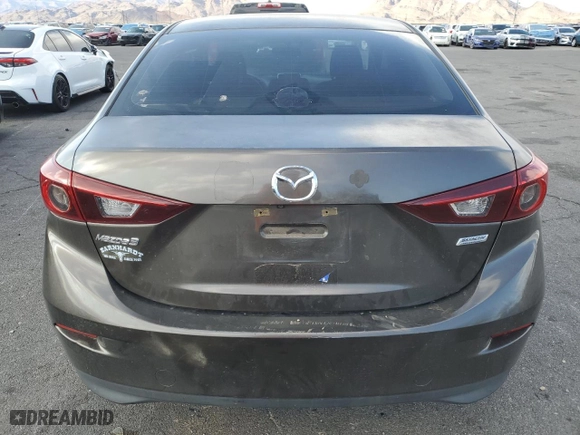 2016 Mazda Mazda3 i Sport with VIN JM1BM1U7XG1289807, listed as a Copart auction lot 51528695 with 162,878 mi miles and Salvage Title. Bid and sale history available at carsss.com. Image 6.