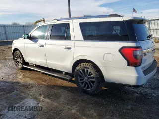 2019 Ford Expedition Max Limited with VIN 1FMJK2AT0KEA58808, listed as a Copart auction lot 43262205 with 126,880 mi miles and Clean Title. Bid and sale history available at DreamBid. Image 2.