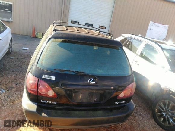 1999 Lexus RX 300 Luxury SUV with VIN JT6HF10U7X0038014, listed as a IAAI auction lot 41244208 with 183,823 mi miles. Bid and sale history available at carsss.com. Image 12.