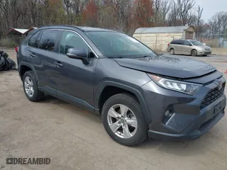 2021 Toyota RAV4 XLE with VIN 2T3P1RFV0MW213664, listed as a IAAI auction lot 41931079 with 65,922 mi miles. Bid and sale history available at carsss.com. Image 1.