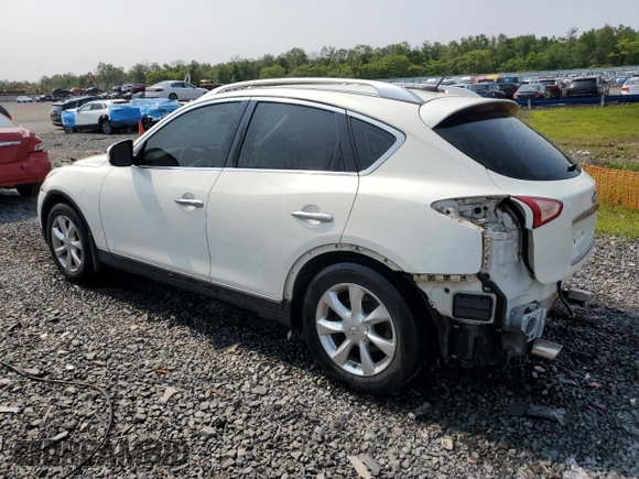 2010 Infiniti EX Journey with VIN JN1AJ0HR5AM756683, listed as a Copart auction lot 58924445 with 150,835 mi miles and Salvage title. Bid and sale history available at DreamBid. Image 2.
