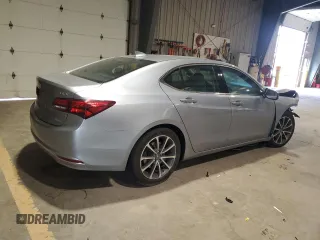 2015 Acura TLX V6 Tech with VIN 19UUB3F55FA001746, listed as a Copart auction lot 53437505 with 119,686 mi miles and Salvage Title. Bid and sale history available at carsss.com. Image 3.