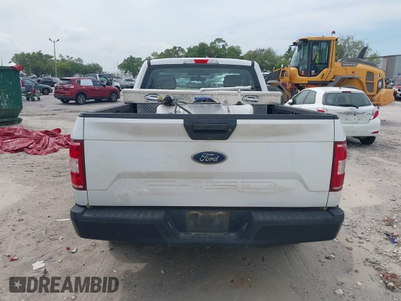 2018 Ford F-150 XL with VIN 1FTMF1EB2JKE86171, listed as a IAAI auction lot 41739453 with 119,296 mi miles and . Bid and sale history available at DreamBid. Image 16.