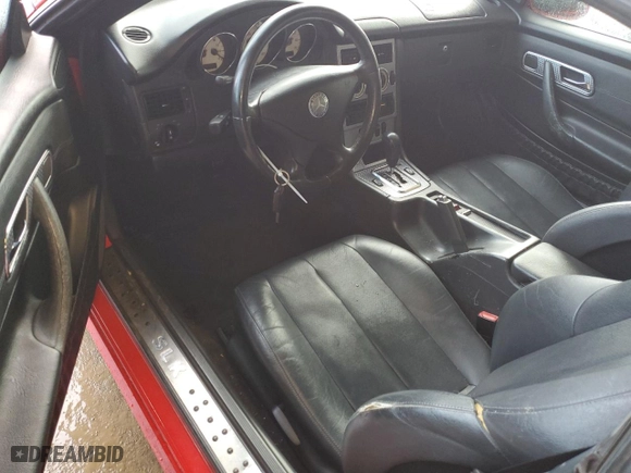 2003 Mercedes-Benz SLK-Class 2.3L with VIN WDBKK49F33F276240, listed as a Copart auction lot 48961025 with 120,482 mi miles and Clean Title. Bid and sale history available at carsss.com. Image 8.