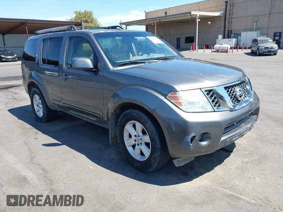 2008 Nissan Pathfinder LE z VIN 5N1AR18U08C661055, wystawiony jako IAAI lot #42792867 z przebiegiem 386 235 mil mil oraz . Historia ofert i sprzedaży dostępna na DreamBid. Obrazek 1.