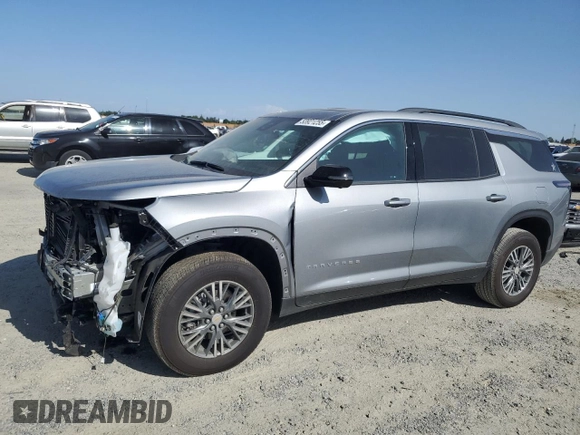 2024 Chevrolet Traverse FWD LT with VIN 1GNERGKS6RJ172793, listed as a Copart auction lot 53921255 with 12,141 mi miles and Salvage title. Bid and sale history available at DreamBid. Image 1.