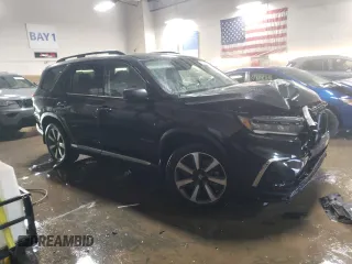 2023 Honda Pilot Elite z VIN 5FNYG1H87PB021616, wystawiony jako Copart lot #48610655 z przebiegiem 61 720 mil mil oraz Szkoda całkowita • Salvage title. Historia ofert i sprzedaży dostępna na DreamBid. Obrazek 4.
