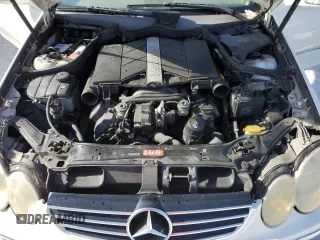 2005 Mercedes-Benz CLK 5.0L with VIN WDBTK75JX5F120876, listed as a Copart auction lot 52415435 with 154,706 mi miles and Clean Title. Bid and sale history available at carsss.com. Image 11.