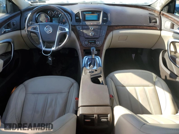 2013 Buick Regal Turbo Premium 2 with VIN 2G4GT5GV1D9194386, listed as a Copart auction lot 89401045 with 49,371 mi miles and Salvage Title. Bid and sale history available at DreamBid. Image 8.